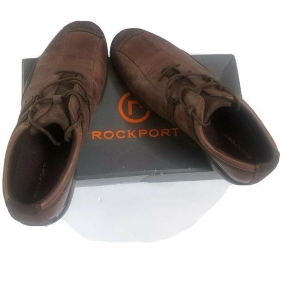 Rockport Men\'s Shoes 10.5 Leather Brown Lace up main image 6